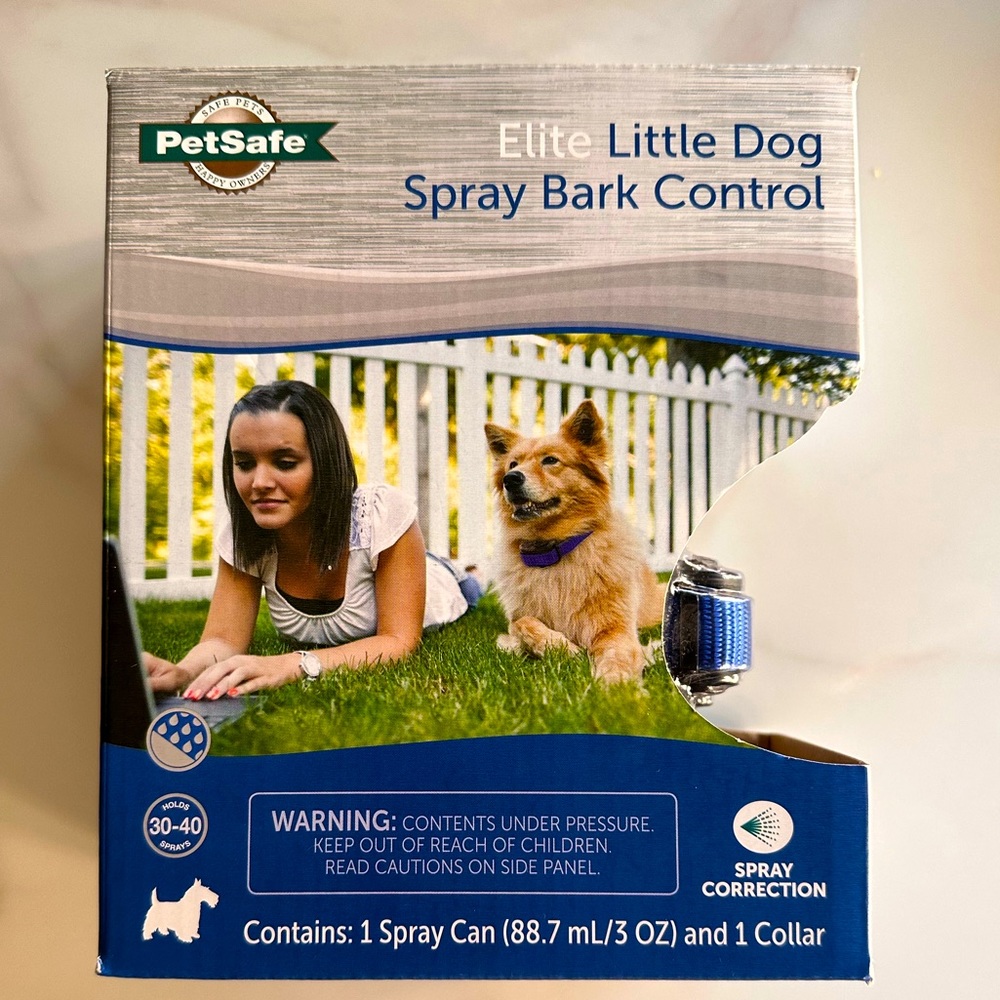 BNWT PetSafe Elite Little Dog Spray Collar